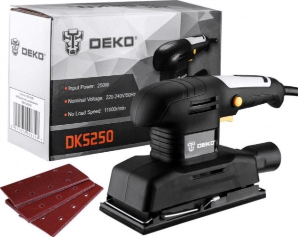 Виброшлифмашина DEKO DKS250 [063-4199]