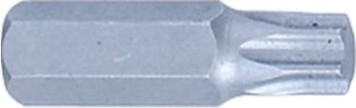 Вставка бита торцевая KING TONY 10 мм, Torx т10, 36 мм, с отверстием [163610U]