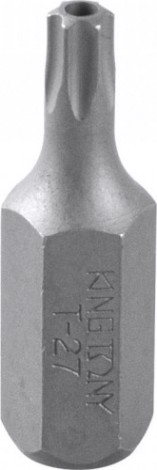 Вставка бита торцевая KING TONY 10 мм, Torx т27, 36 мм, с отверстием [163627U]